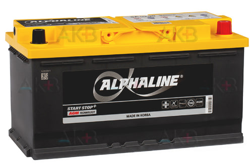 АВТОМОБИЛЬНЫЙ АККУМУЛЯТОР ALPHALINE AGM 95 L5 850A (353X175X190) AX 595950 59520