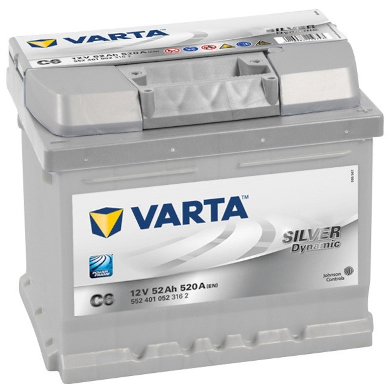 Аккумулятор автомобильный Varta C6 Silver Dynamic