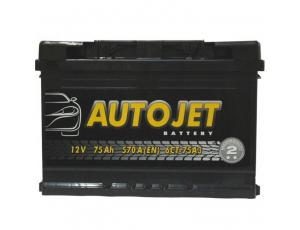 Аккумулятор автомобильный AutoJet 75Ah 570A