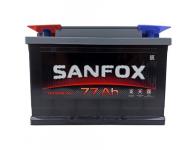Аккумулятор автомобильный SanFox 6ст-77 Ач 600 А (п.п.)