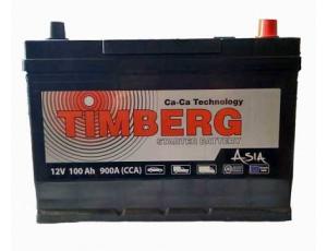 Аккумулятор автомобильный Timberg Asia 100Ah 900A (о.п.)