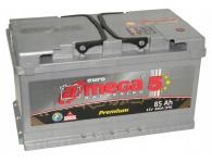 Аккумулятор автомобильный A-mega Premium 85Ah 850A