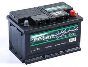 Аккумулятор автомобильный Gigawatt G70R 70Ah (о.п.)