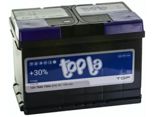Аккумулятор автомобильный Topla Top 78Ah 750A о.п.