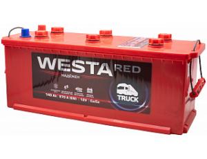 Аккумулятор автомобильный Westa Red 140 Ач 970 А п.п.