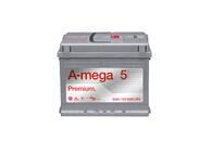Аккумулятор автомобильный A-mega Premium 60Ah 600A о.п.