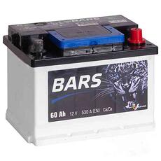 Аккумулятор автомобильный BARS Silver 60 (о.п.) низкий