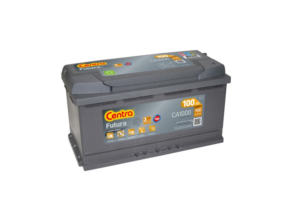 Аккумулятор автомобильный Centra Futura  - 100 о.п. CA100 (Exide Technologies)
